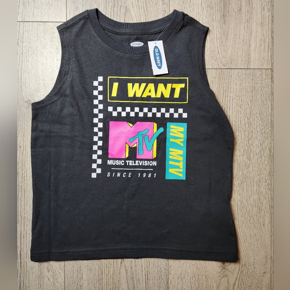 (NWT) Old Navy MTV Kids Tank Top Size Small